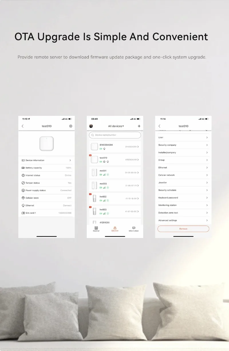 Home Zone Security App - Smart Home Intrusion Alarm System 100