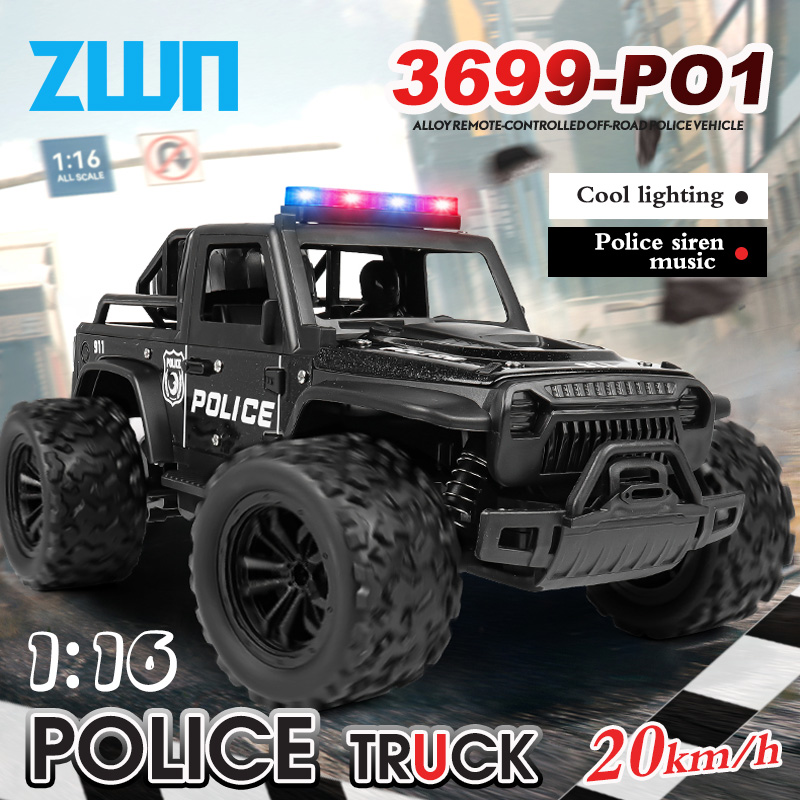 Home Security Police - ZWN 1:16 Alloy High Speed Off-Road