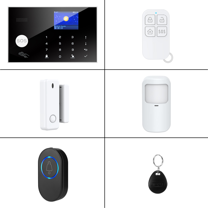 Home Zone Security App - Tuya APP Control 2.4G WIFI GSM