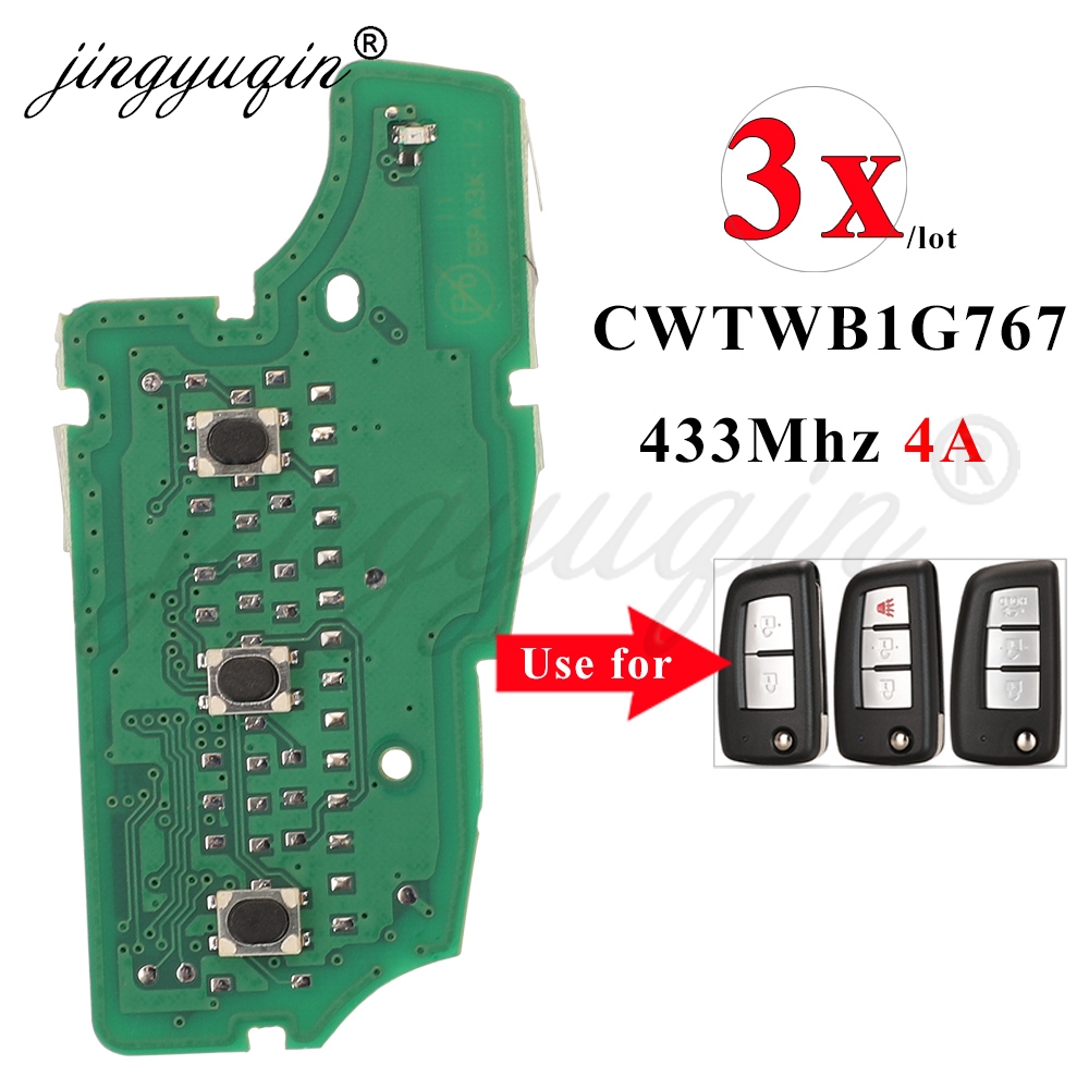 Keypad Alarm Panel - jingyuqin 3pcs Circuit Board 433MHz 4A