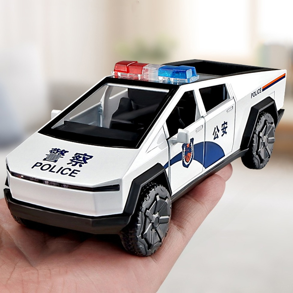 Home Security Police - 1: 32 Pickup Truck Miniature Police