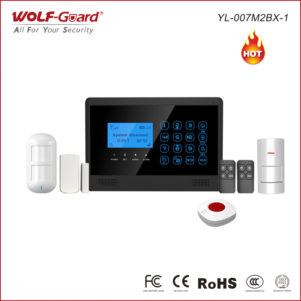Home Zone Security App - Touch Keypad GSM Security Alarm System