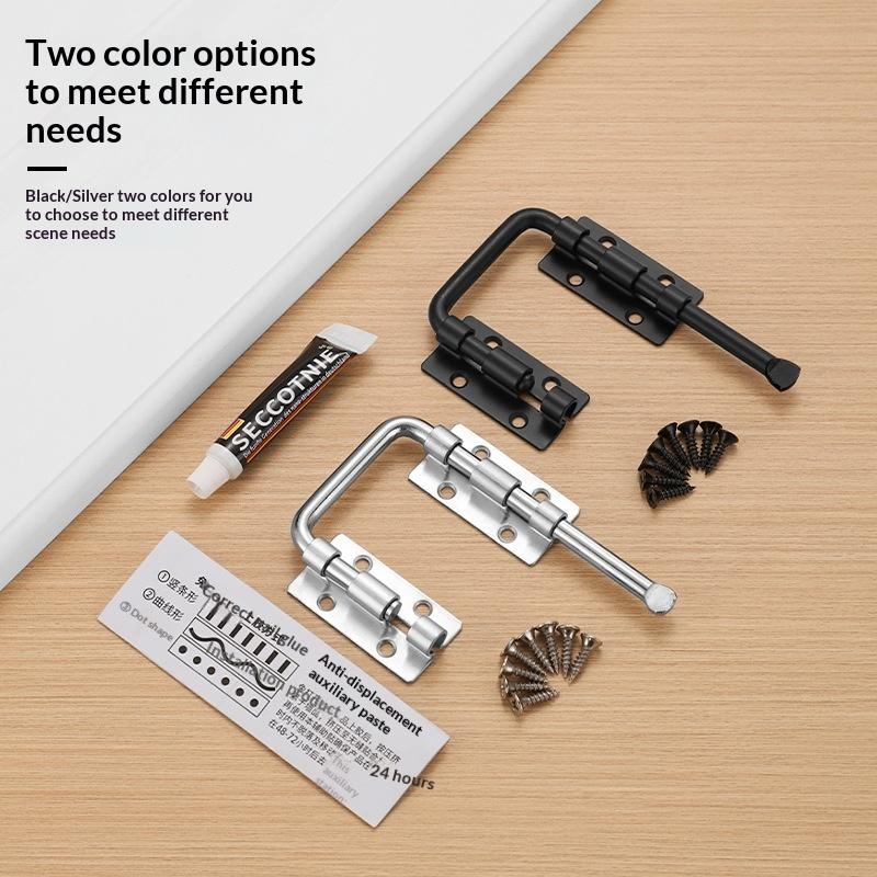 Home Security Tapo - 1 Set Silver/Black Non Perforated 90/180