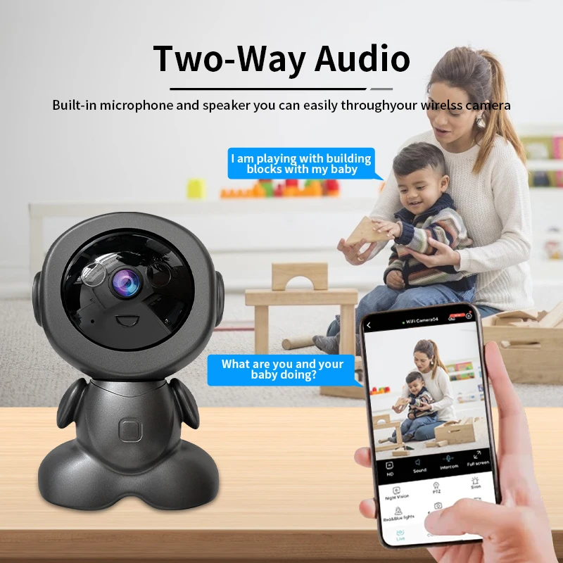 8MP Wifi Surveillance Robot Ca - Home Security Robot review and price