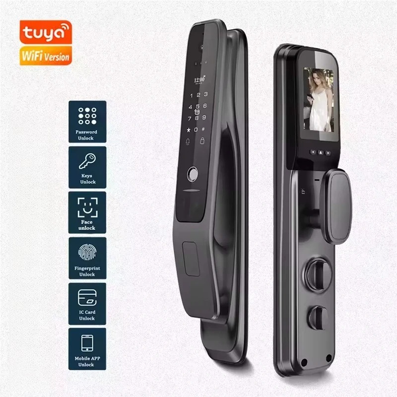 HX5 Smart Door Lock 3D Face Re - Home Security Indoor Cameras review and price