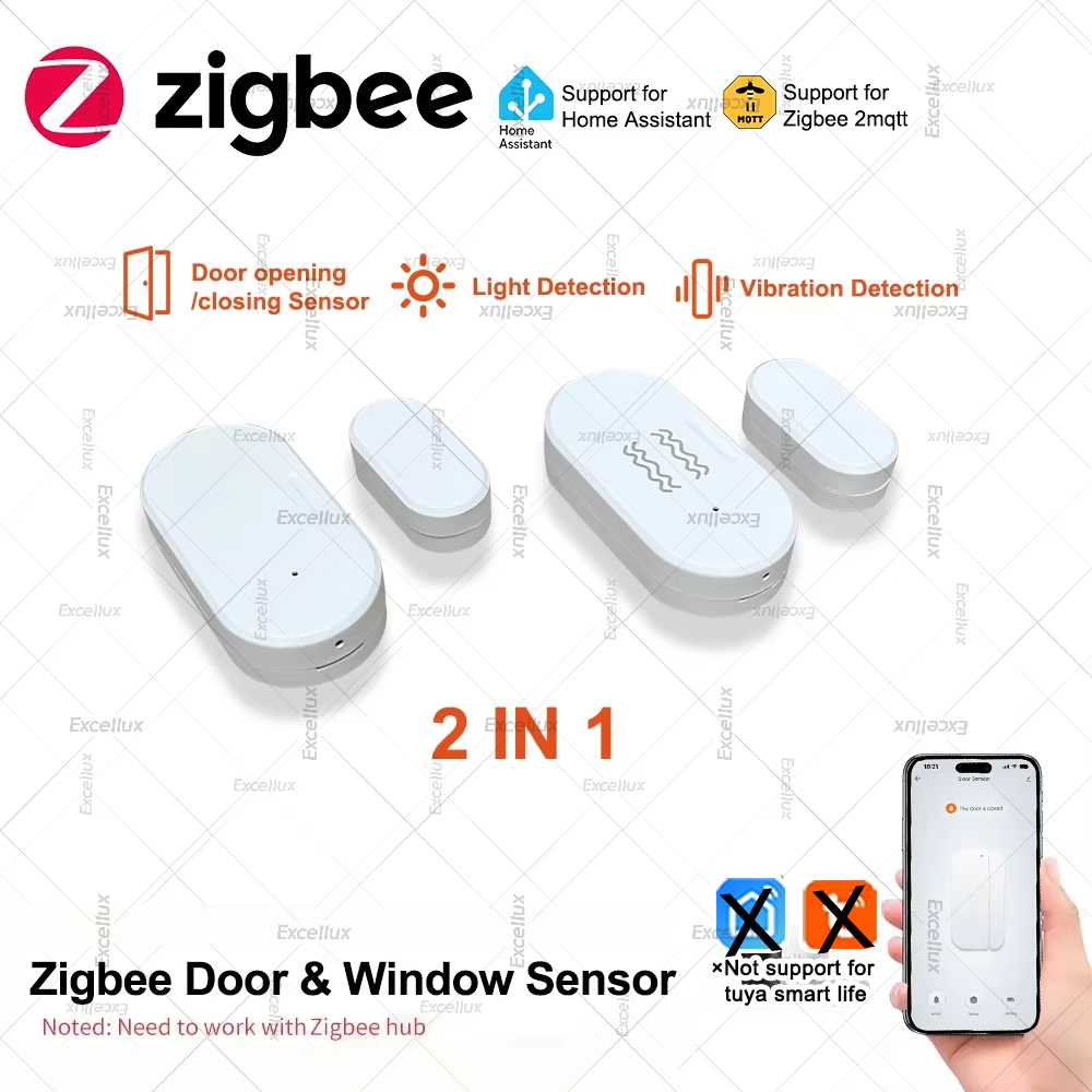 Zigbee 3.0 Door Window Sensor  - Home Security With Alarm review and price
