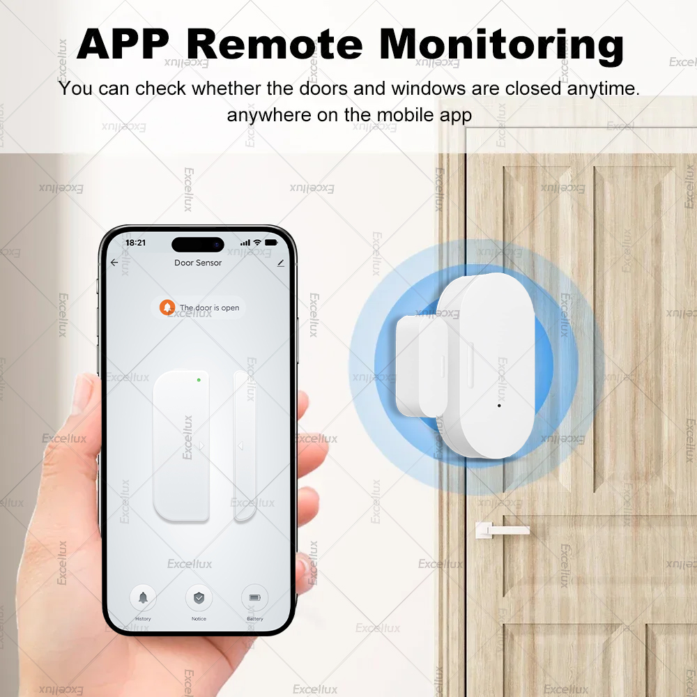 Zigbee 3.0 Door Window Sensor  - Home Security With Alarm review and price