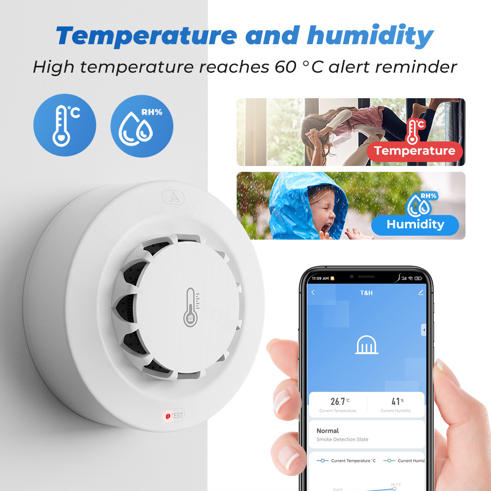 Tuya WiFi Temperature and Humi - Home Security With Alarm review and price