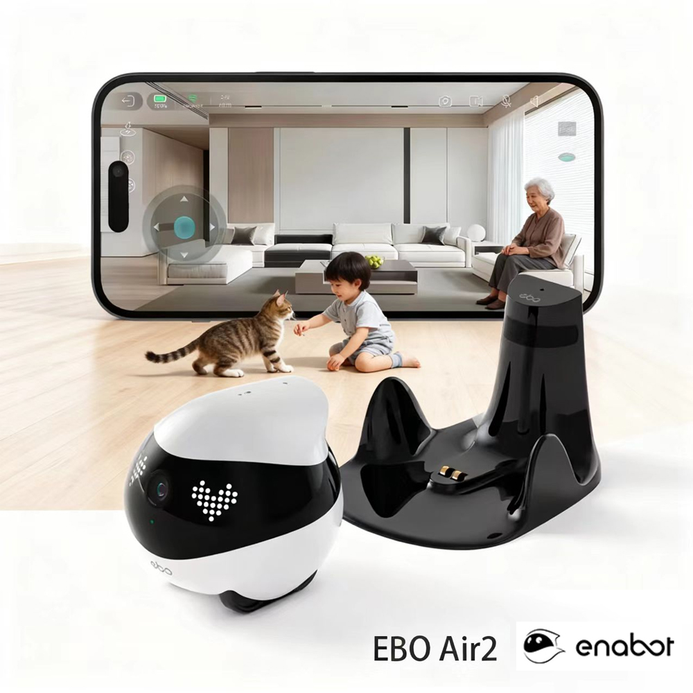 Enabot EBO AIR 2 Companion Rob - Home Security Robot review and price