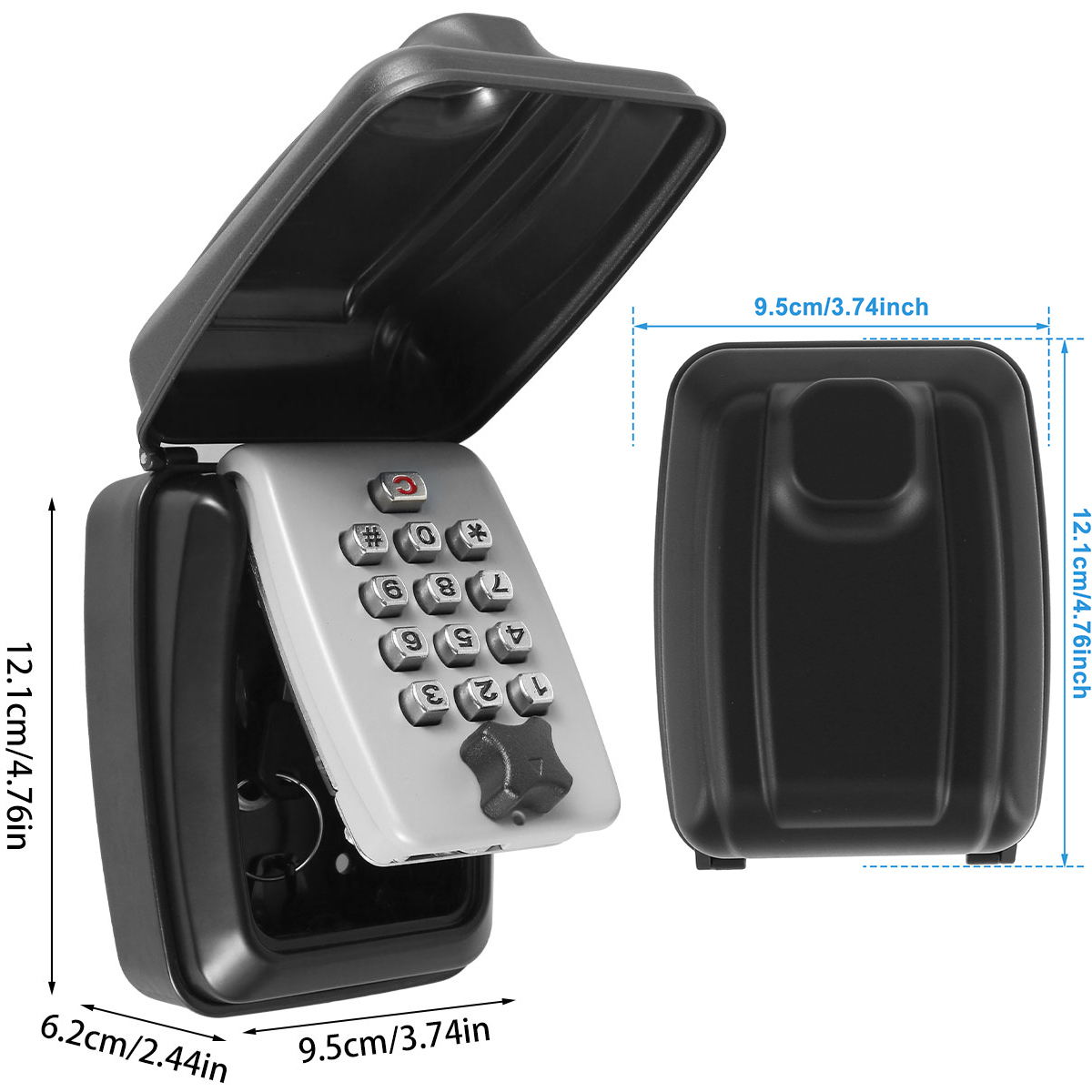 Key Lock Box Wall-Mount Secret - Home Security News review and price