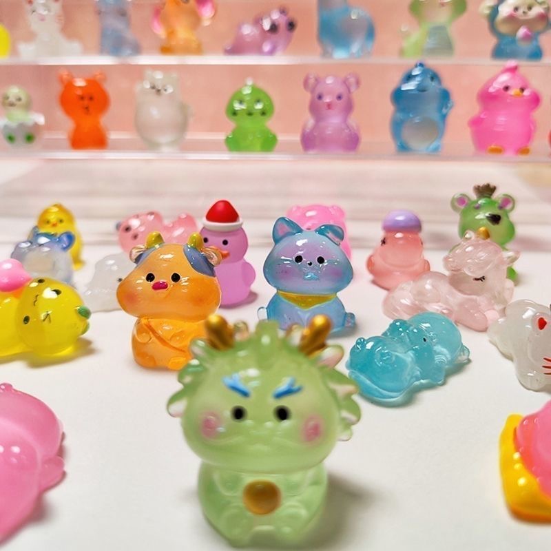 100Pcs Mini Luminous Resin Bli - Home Security Officer review and price