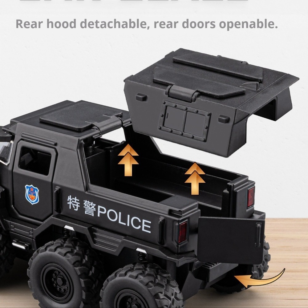 1:32 Conqueror SWAT Police Car - Home Security Police review and price