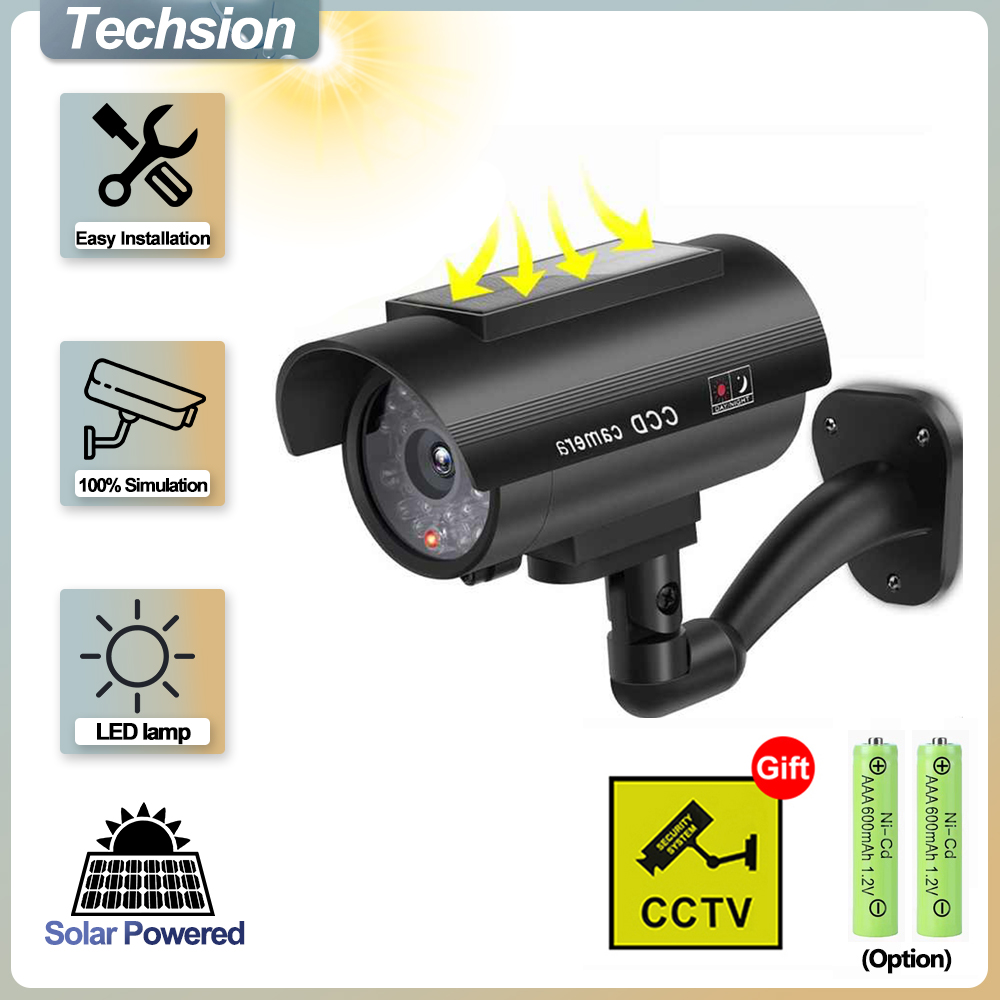 Solar Panel Dummy Surveillance - Home Security Indoor Cameras review and price