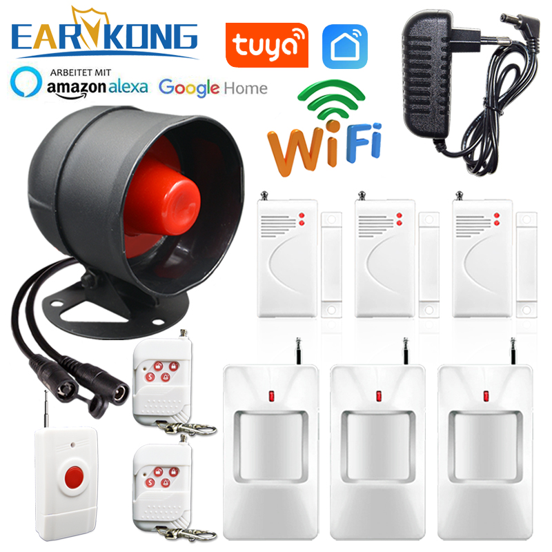 Tuya WiFi Wireless Alarm Syste - Home Zone Security App review and price