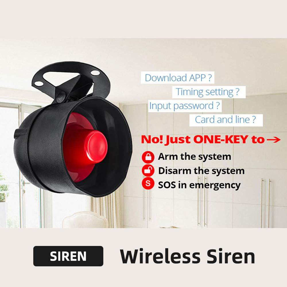 Tuya WiFi Wireless Alarm Syste - Home Zone Security App review and price