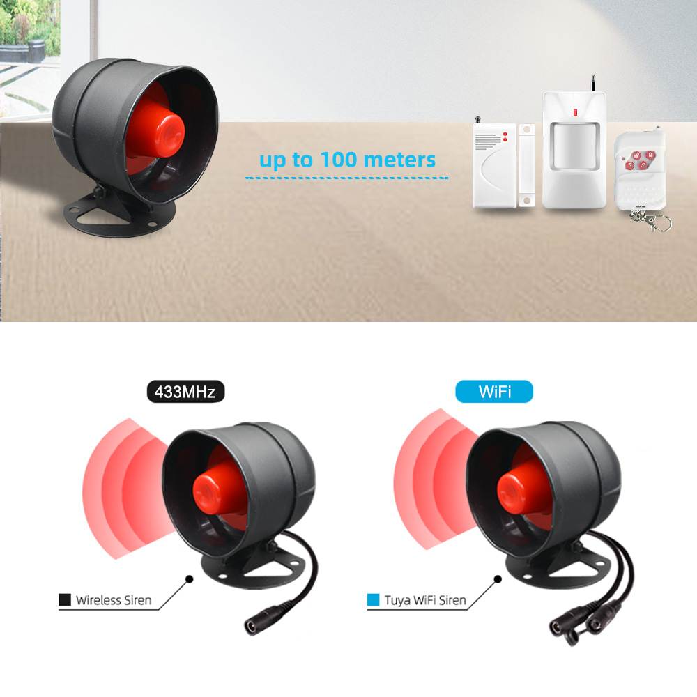 Tuya WiFi Wireless Alarm Syste - Home Zone Security App review and price