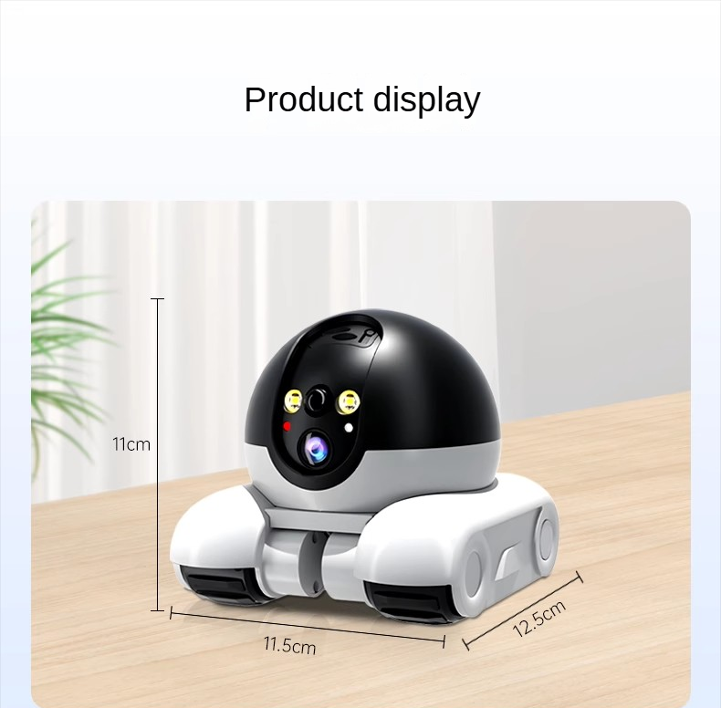 Smart Dual Lens IP Dome Robot  - Home Security Robot Dog review and price