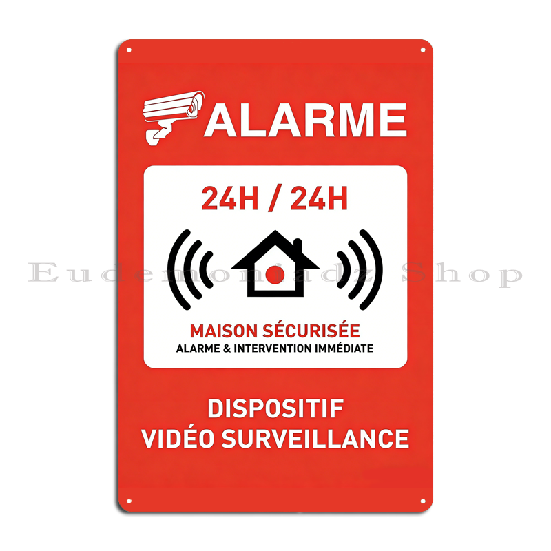 Retro 24h Alarm System Metal S - Home Security With Alarm review and price