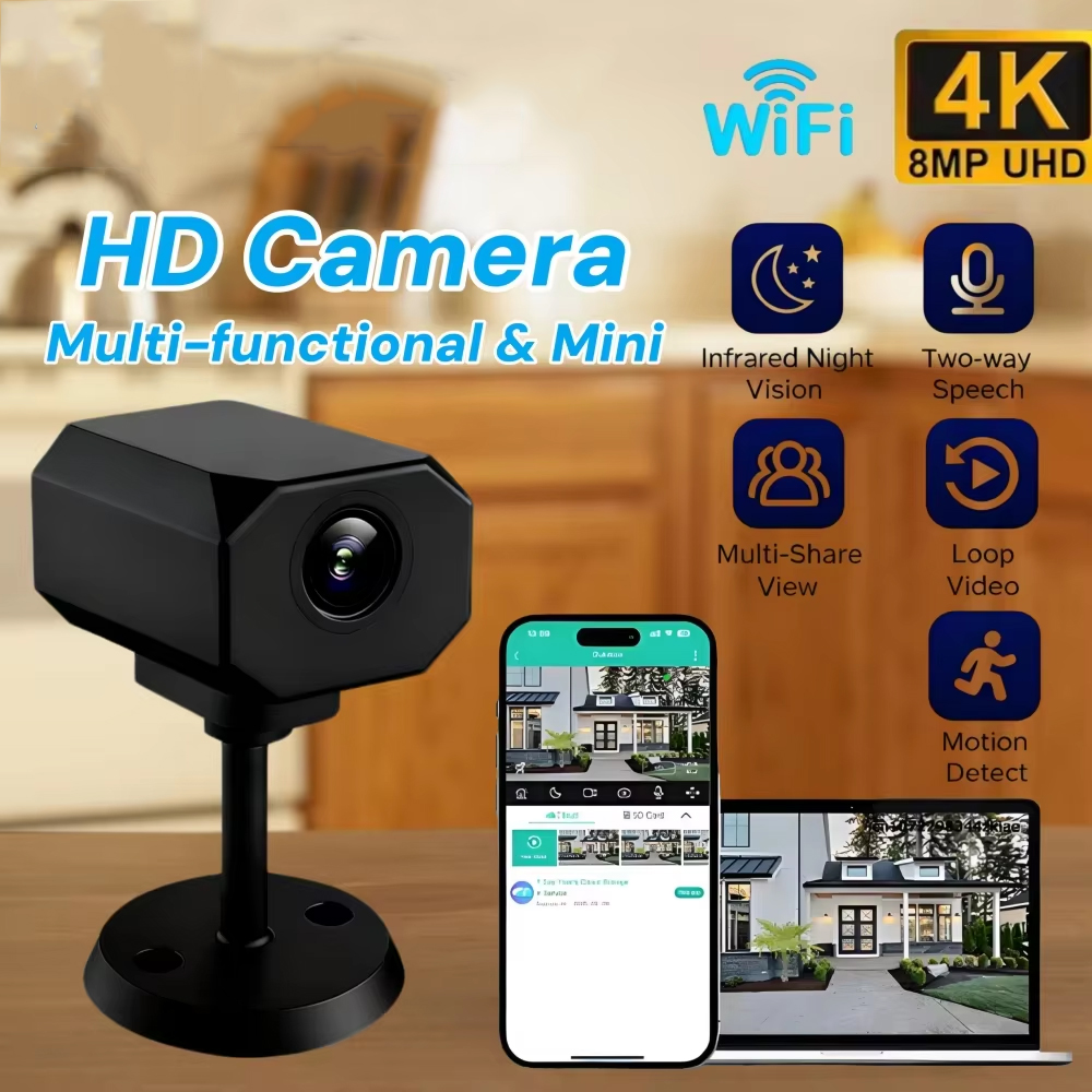 4K HD WiFi Security Camera for - Home Security Indoor Cameras review and price