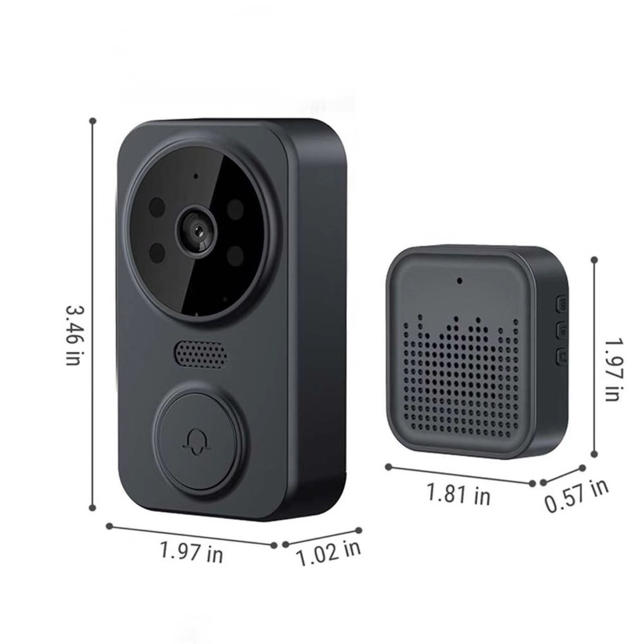 Tuya WIFI Doorbell Smart Home  - Home Security Indoor Cameras review and price