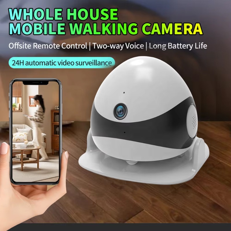 Wireless 2K HD Mobile Pet Comp - Home Security Robot review and price