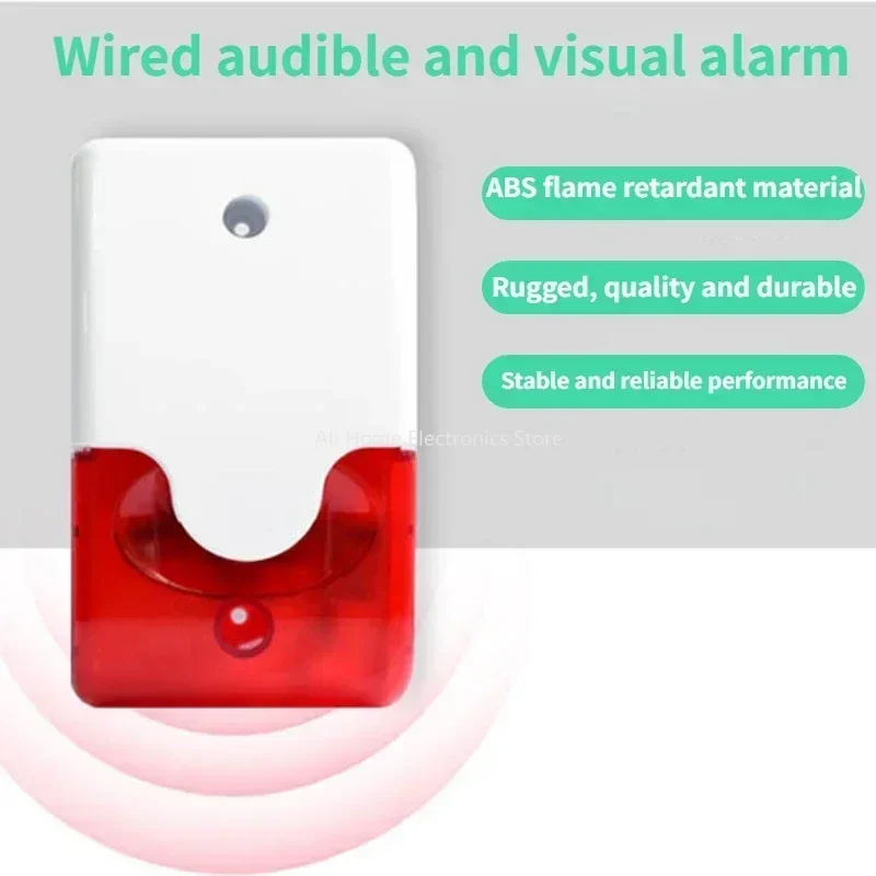 Strobe Siren Alarm 103 dB Horn - Home Security Police review and price