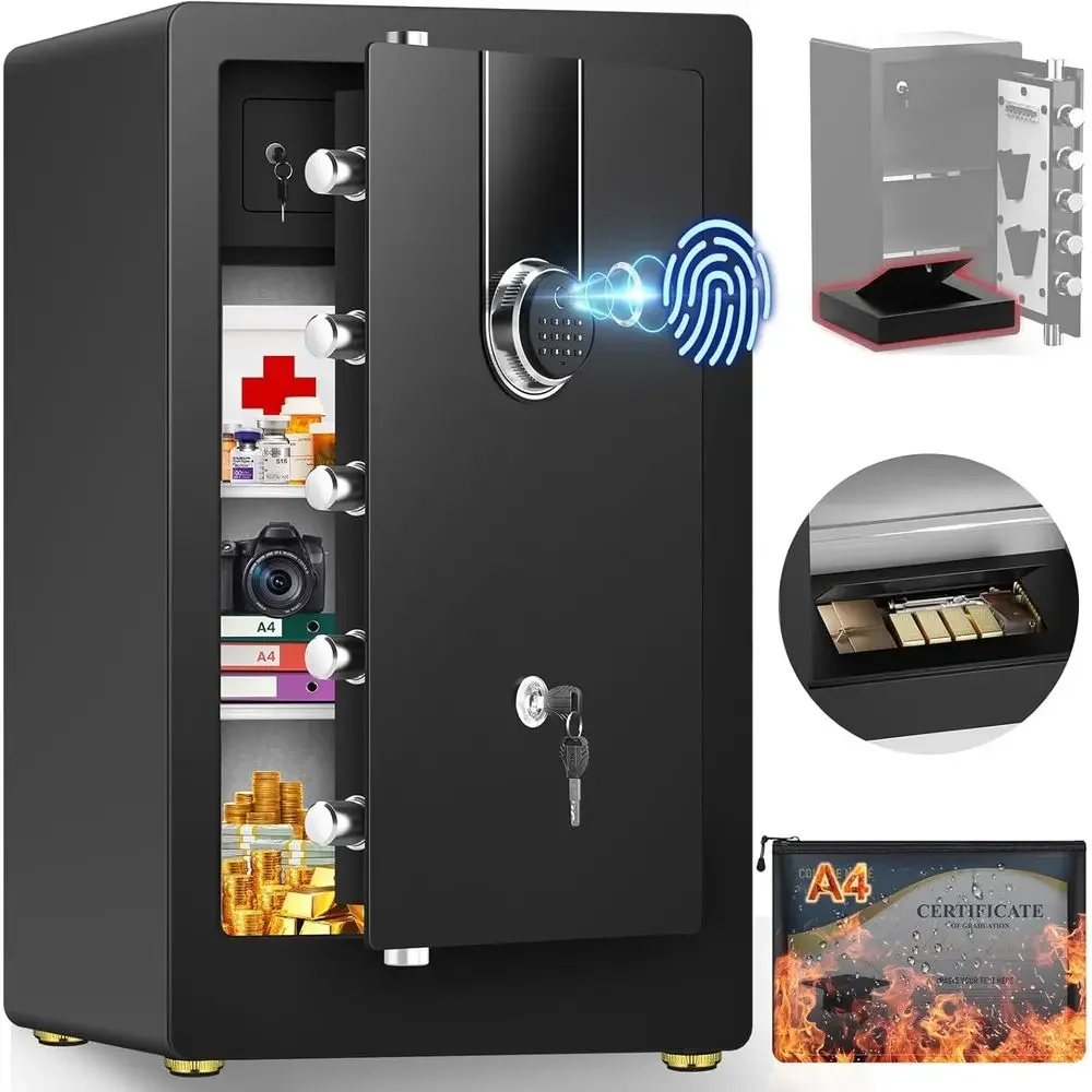 Extra Large Biometric Safe wit - Home Security Officer review and price