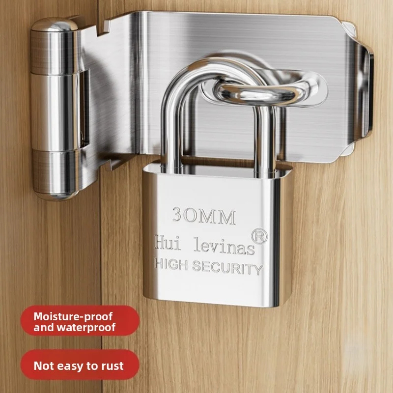 Stainless Steel Padlock Hasp 9 - Home Security Tapo review and price