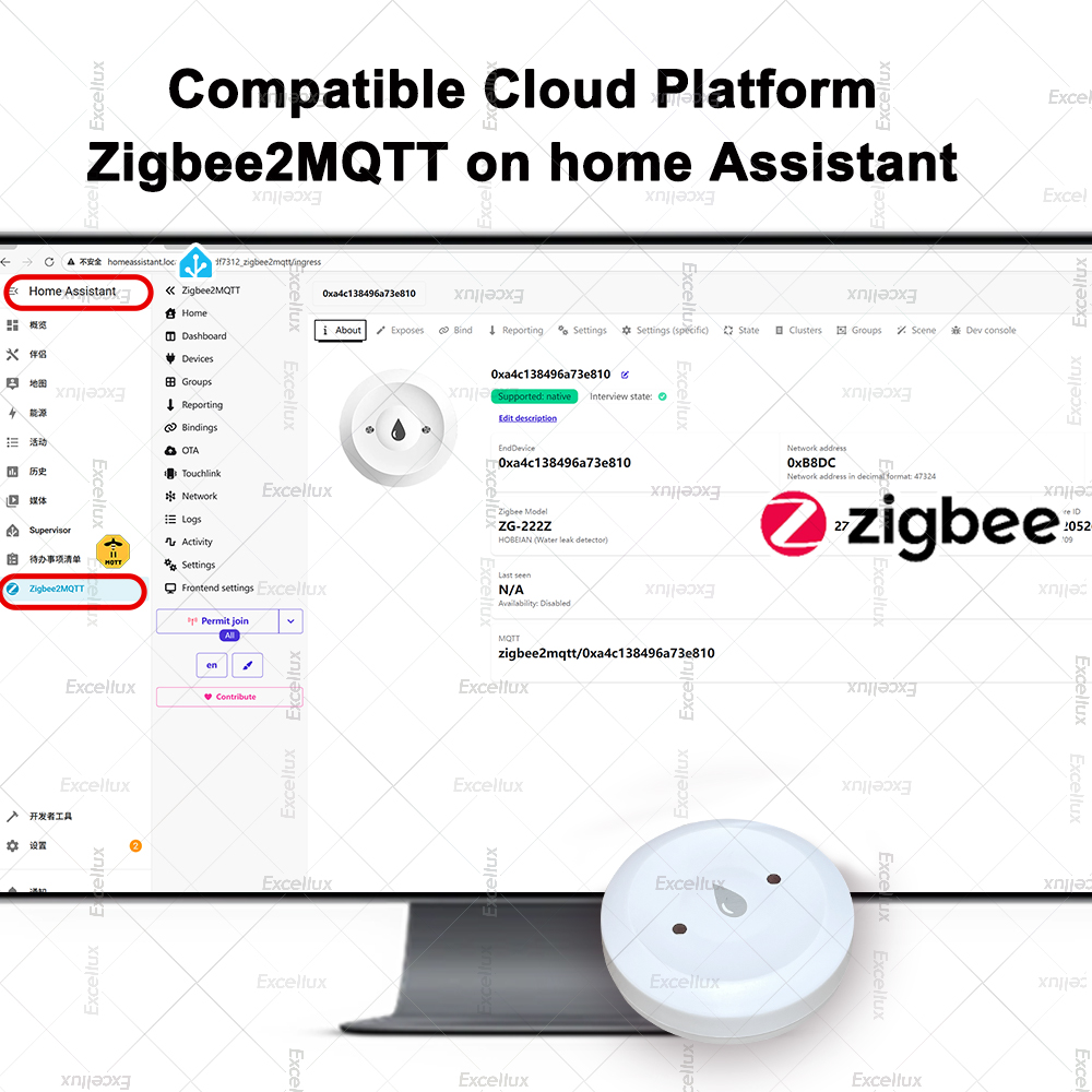 Zigbee Water Detector Leakage  - Home Security Devices review and price