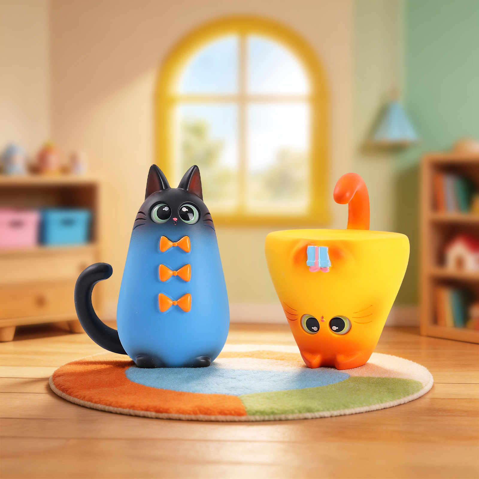 Blind Box Cat Figurine Resin C - Home Security Officer review and price