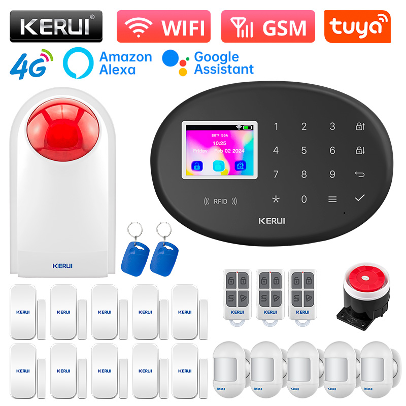KERUI Alarm Security System W2 - Home Zone Security App review and price