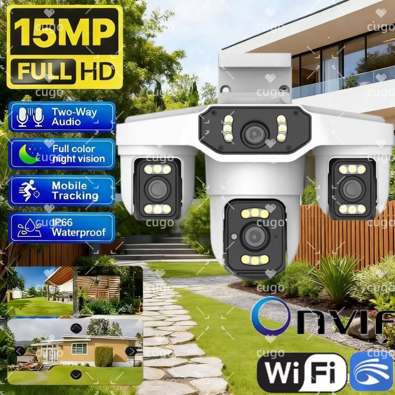 15MP 8K Wifi IP Camera Three L - Home Security Police review and price
