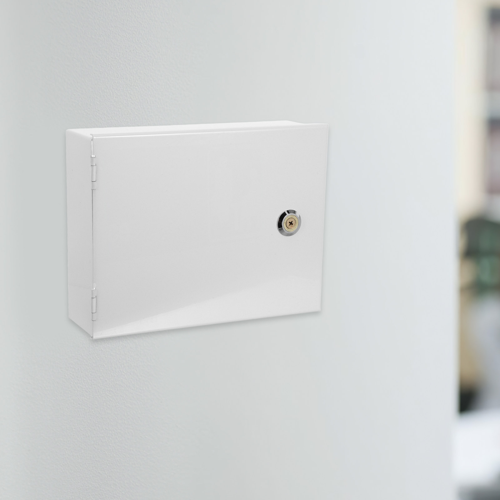 Metal Lock Box Key Entry Locka - Keypad Alarm Panel review and price