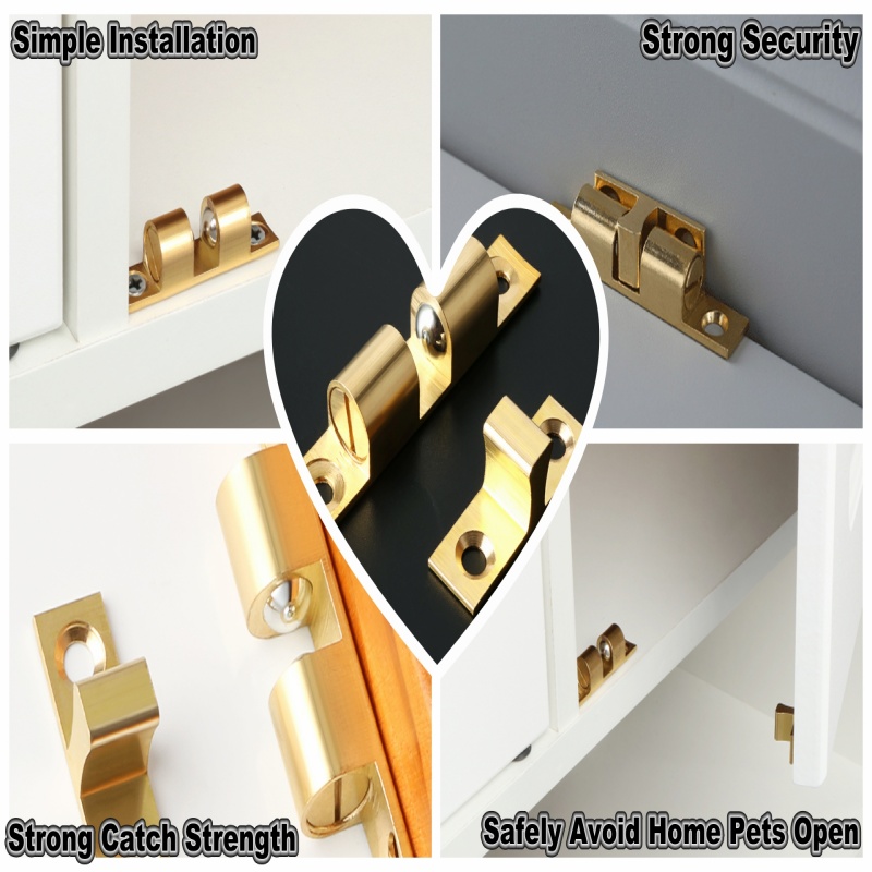 3/6pcs Cabinet Closet Door Bal - Home Security Tapo review and price