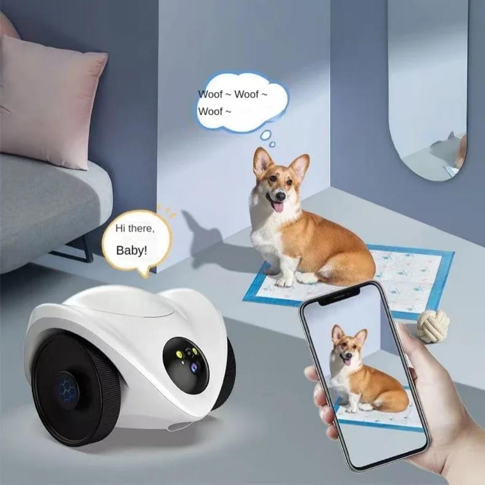 Pet Robot Camera 2MP HD Wifi C - Home Security Robot Dog review and price