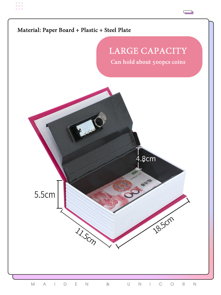 Size S Password Hidden Book Sa - Home Security Officer review and price