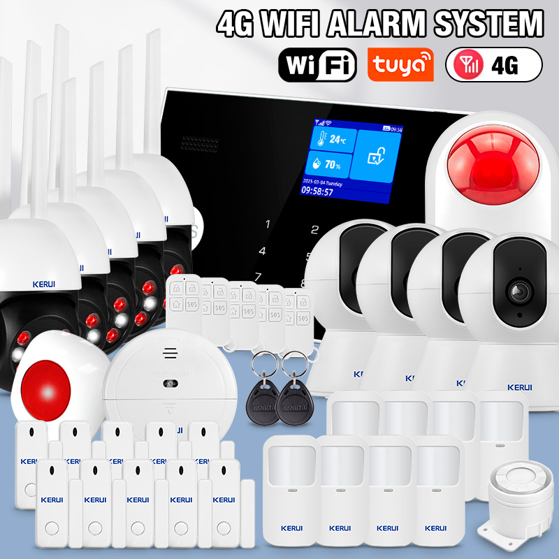 KERUI 433mhz 4G/WIFI Home Alar - Home Zone Security App review and price