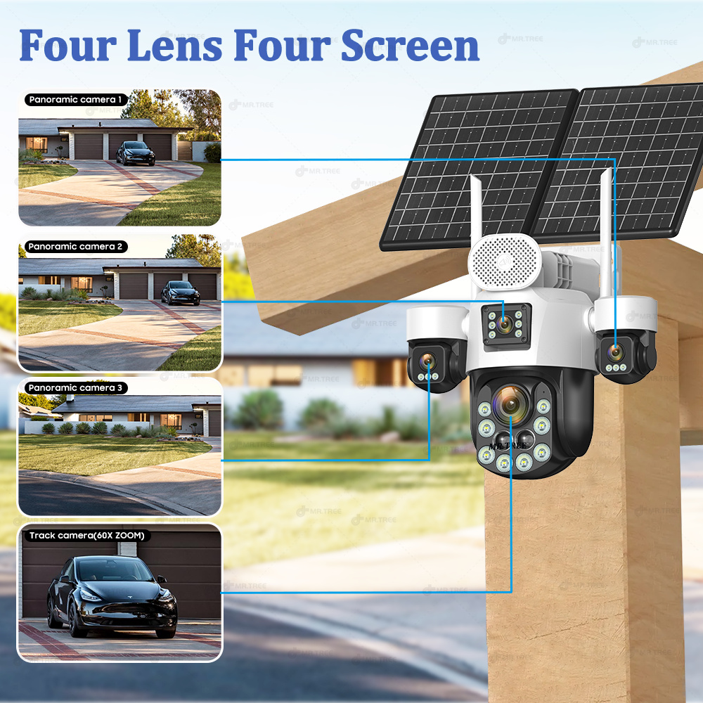 AOV Four Lens Outdoor Surveill - Home Security News review and price