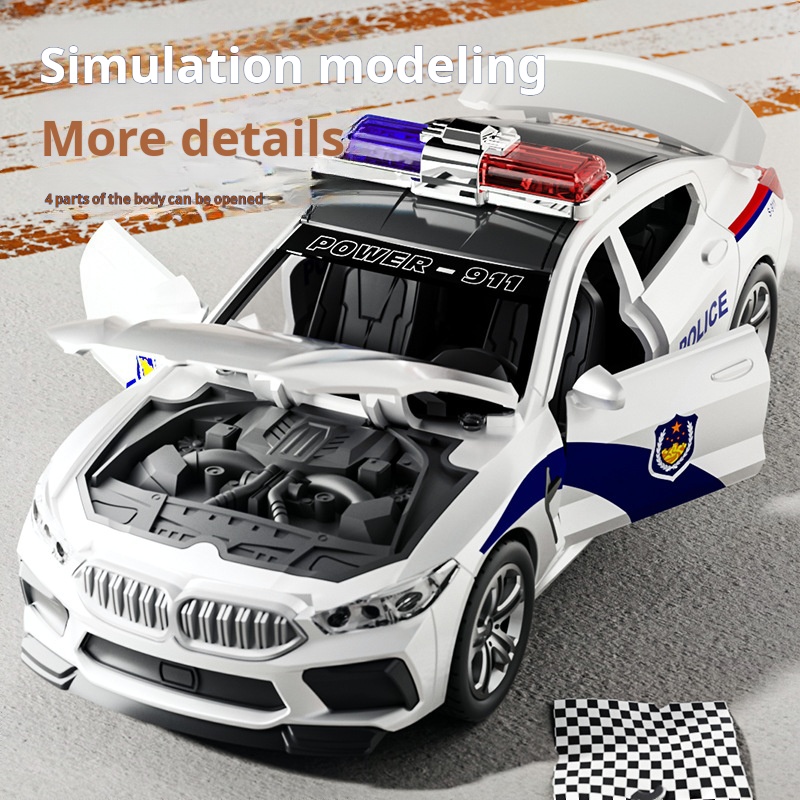 1:32 Simulation BMW M8 Police  - Home Security Police review and price