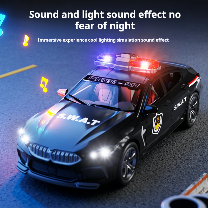 1:32 Simulation BMW M8 Police  - Home Security Police review and price