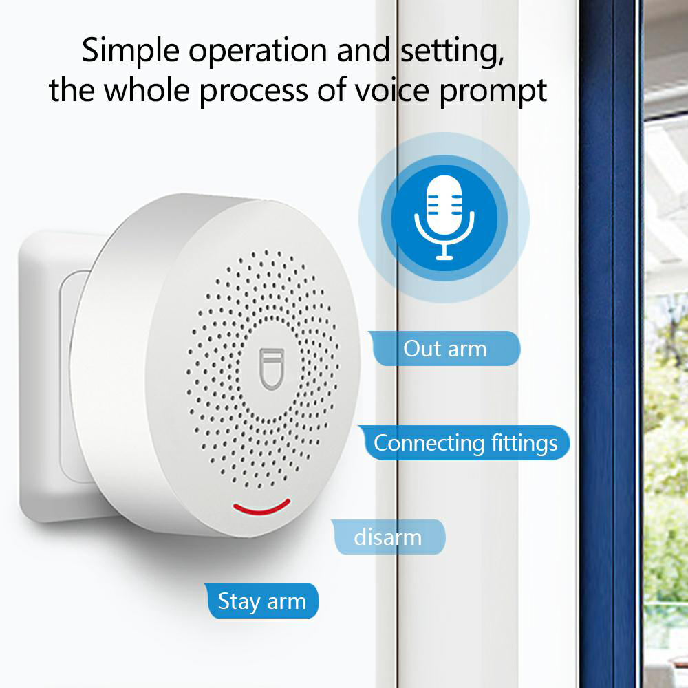 WIFI Security Alarm System Sir - Home Zone Security App review and price