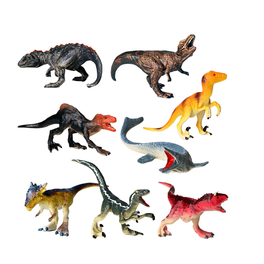 8Pcs Dinosaur Decor Collection - Home Security Officer review and price