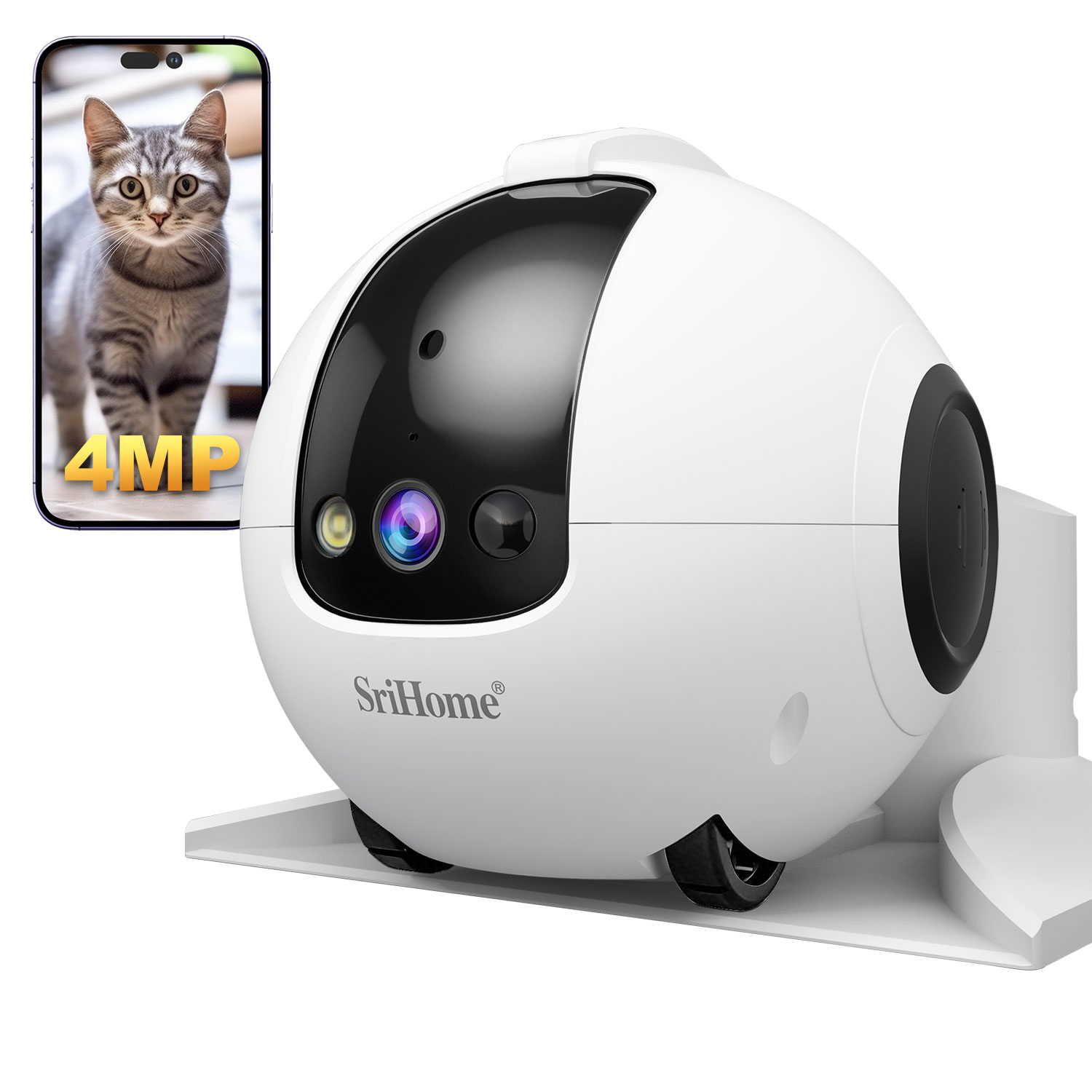 4MP Srihome APP Mobile Guard R - Home Security Robot review and price