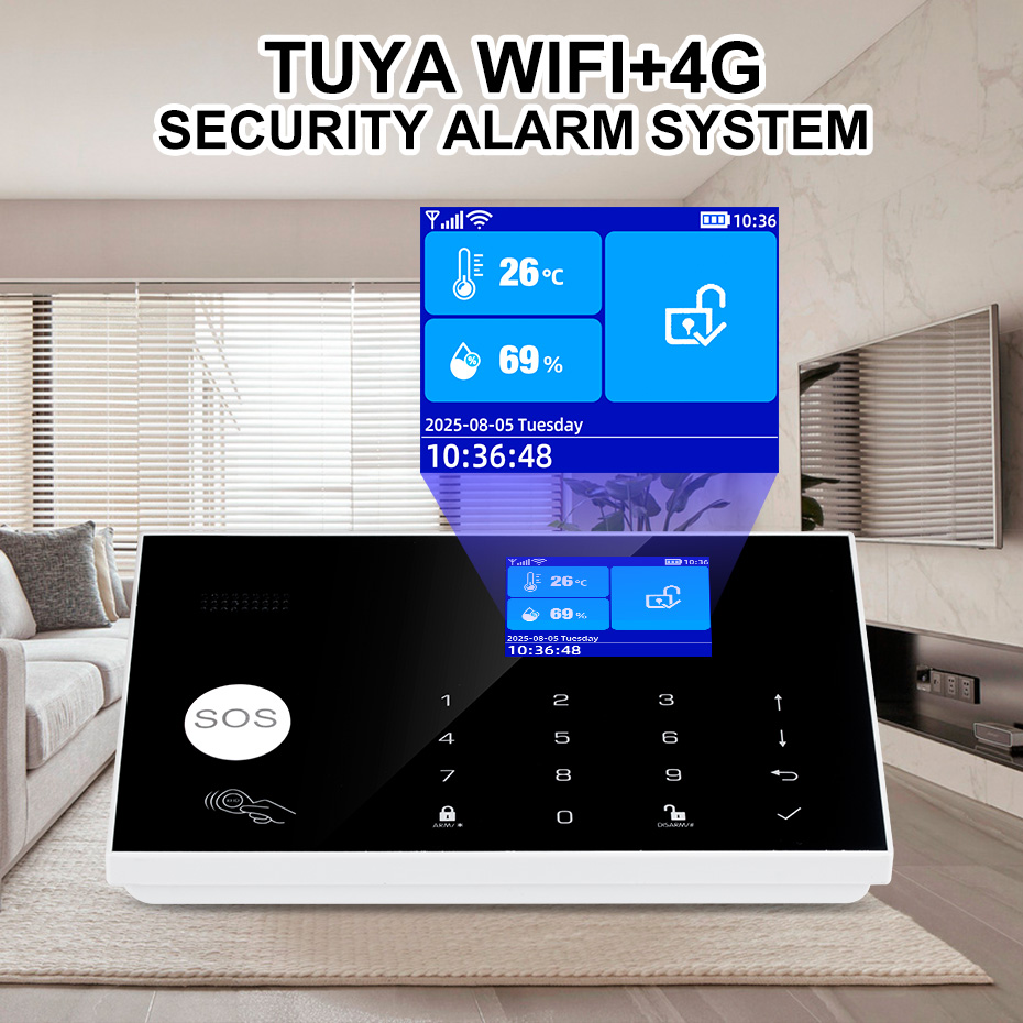 KERUI 4G Alarm System with Wir - Home Zone Security App review and price