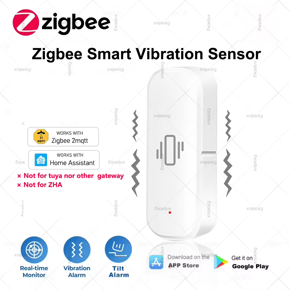 Zigbee Smart Vibration Sensor  - Home Security With Alarm review and price