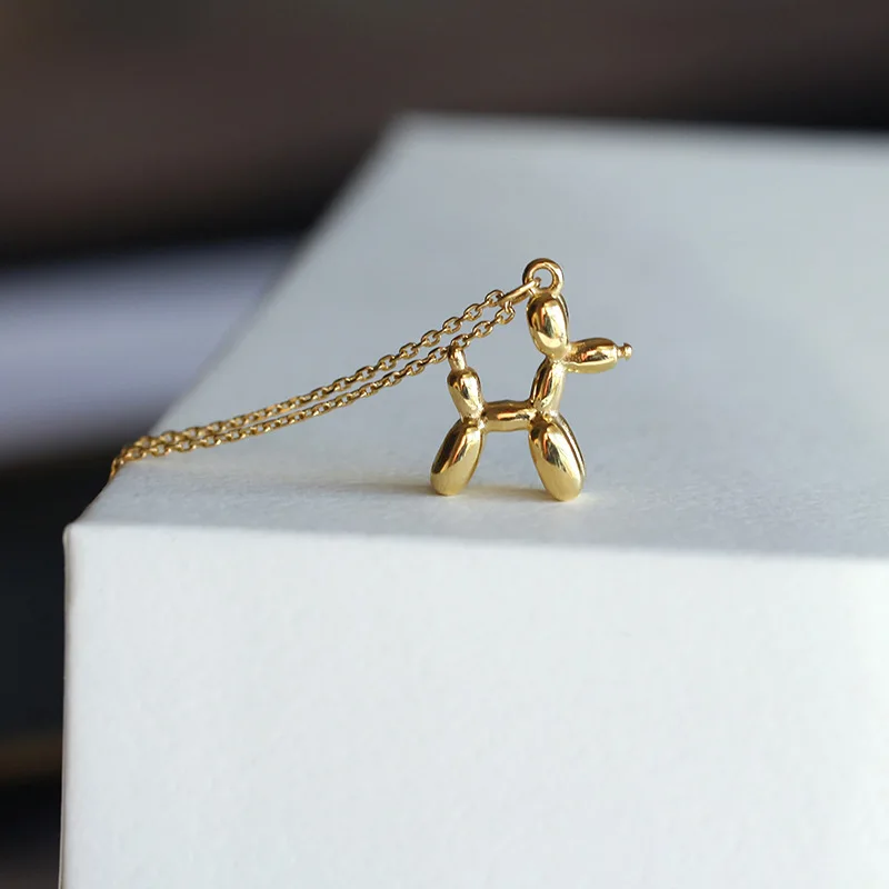 3D Balloon Dog Pendant Necklac - Home Security Robot Dog review and price
