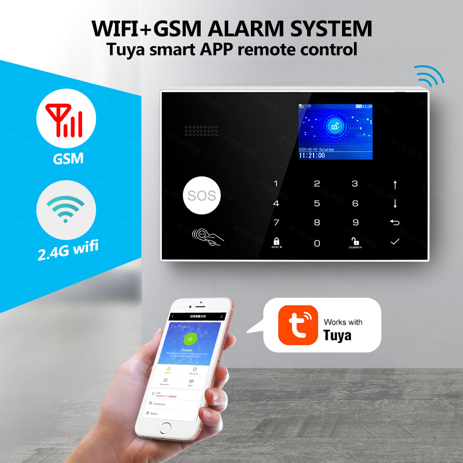 KERUI G30 Alarm System for Hom - Keypad Alarm Panel review and price