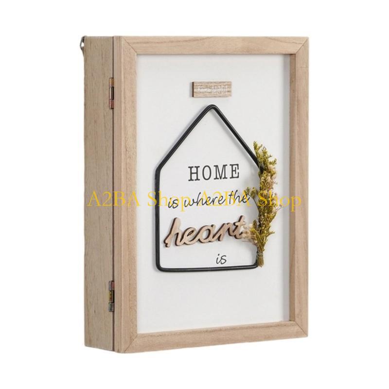 A2BA Wall Mounted Wooden Holde - Home Security Officer review and price
