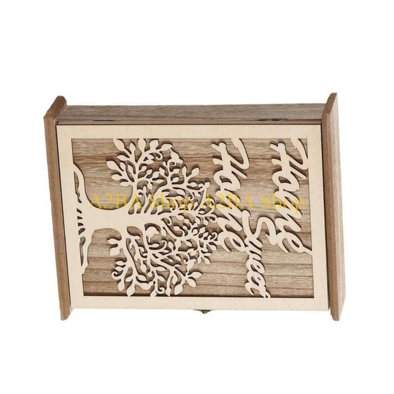 A2BA Wall Mounted Wooden Holde - Home Security Officer review and price