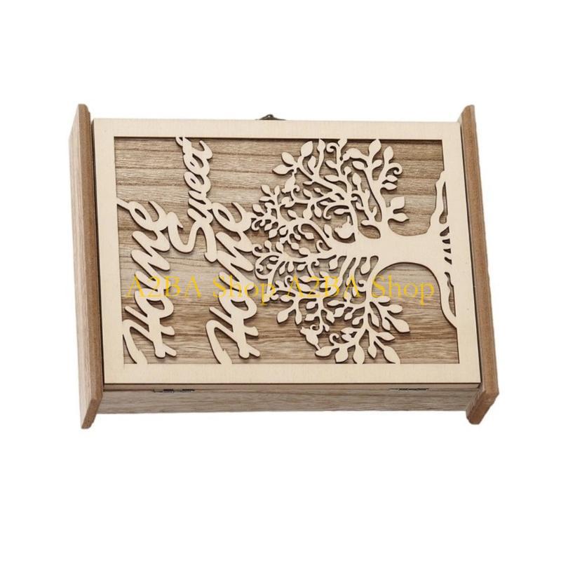 A2BA Wall Mounted Wooden Holde - Home Security Officer review and price